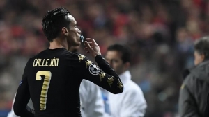 Primo goal (con dedica) in questa Champions League per il 7